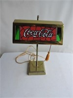 Coca-Cola Desk Lamp, 15" T
