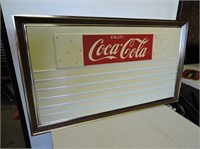 Coca-Cola Menu Board, 39" x 22"