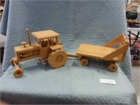WOODCRAFTS by R.D.H  - Wooden Tractor and trailer