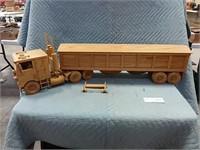 WOODCRAFTS by R.D.H  - Wooden Semi Truck & Trailer