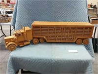 WOODCRAFTS by R.D.H  - Wooden Semi and Cattle