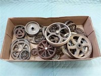 Assortment of pulleys