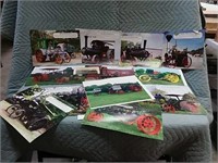 Assortment of Pictures and Steam Tractor