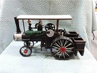 Handcrafted A.D.Baker Co. wooden Steam Tractor