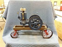 Handcrafted Wooden Replica. 7HP Stickney Gas