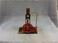 Handcrafted working Steam Engine converted to air