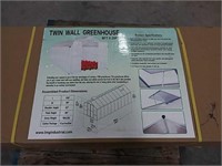NEW in box - 8' X 20' Twin Wall Greenhouse
