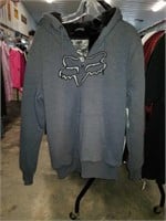 Fox sasquatch zip up hoodie mens size M