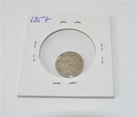 1857 Seated Liberty half dime