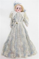 Antique Bisque German Doll w/ Hand Painted Face