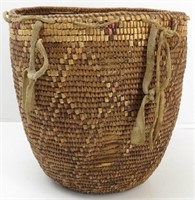 Nez Perce Basket Tight Weave  Geometric Lapwai