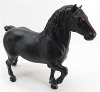 1960's BREYER Black Belgium Clydesdale Toy Horse