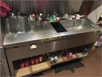 ~52" S/S Cocktail Sink