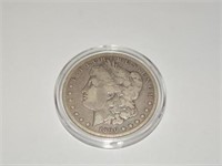 1890 CC Morgan silver dollar, VG