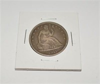 1875 seated half dollar coin