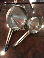 2 Cone Strainers