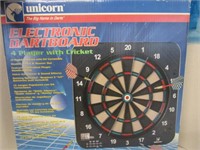 Unicorn electronic dart board; no darts