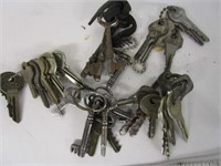 Lot of skeleton & old keys