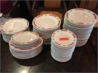 82 Piece Matching Dishes