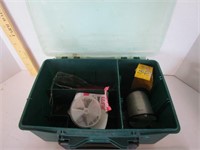 Plento fishing box with a few items