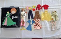 1963 Barbie Midge Doll + Case & Clothes