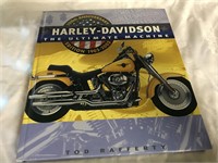 HARLEY DAVIDSON LARGE CONSOLE BOOK