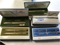 5 - NEW OLD STOCK CROSS PEN / PENCIL SETS