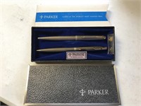 PARKER NEW OLD STOCK STERLING SILVER PEN / PENCIL