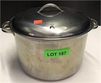 S/S 10x 6" Pot With Lid