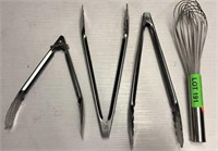 3 Tongs and a Whisk