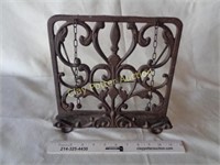 Cast Iron Book Stand