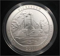2011 "P" FIVE OUNCE SILVER UNCIRCULATED COIN