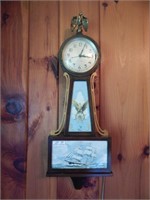 Vintage Seth Thomas Banjo Wall Clock
