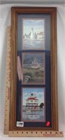 Trio of Mary Lou Troutman framed prints