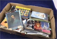 Box of Vintage and Military Postcards