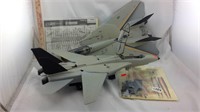 Two G.I. Joe combat jet sky striker XP21F