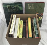 Collection of Cookbooks & Gardening Books