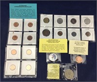Foreign Coins & U.S. Medallions