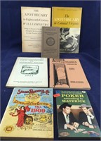 Early Auto Industry Books and Apothecary Books
