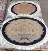 Two vintage medallion rugs