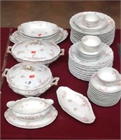 Vintage Wm. Guerin Limoges china set