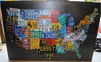 USA License Plates Picture