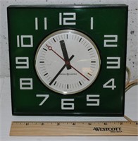 General Electric Retro Square Wall Clock