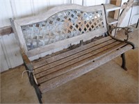 Park Bench - cast iron / wood