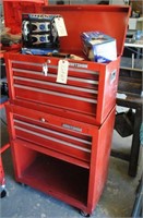 2 Piece Craftsman Tool Box w/Key