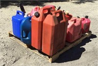 18 Various Sized Gas Tanks