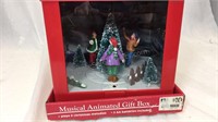 Musical animated gift box