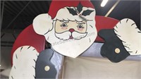 Santa and Mrs. Claus corner decorations