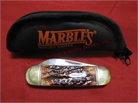 Marble's 2-in-1 pocket knife w/ case: 2" & 3"
