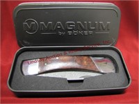 Magnum by Broker pocket knife in metal tin w/